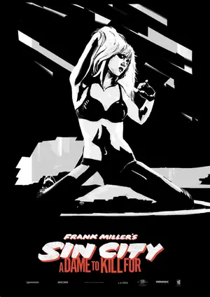 Sin City: A Dame to Kill For - Australian Movie Poster (thumbnail)