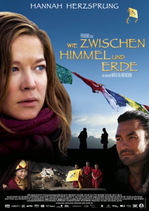 Wie zwischen Himmel und Erde - German Movie Poster (thumbnail)