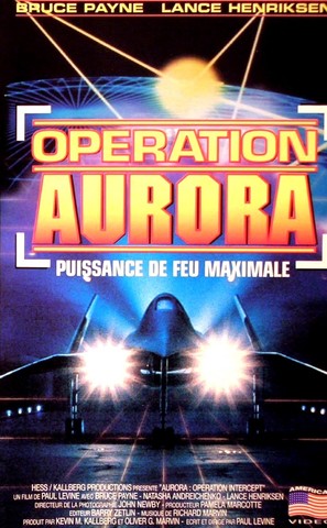 Aurora: Operation Intercept - French VHS movie cover (thumbnail)