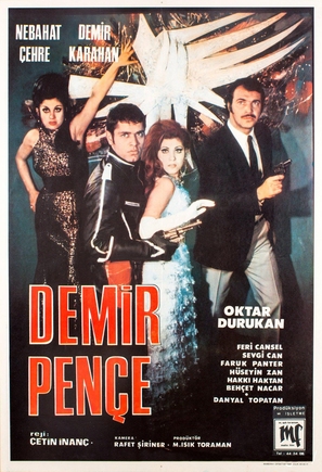 Demir pen&ccedil;e (korsan adam) - Turkish Movie Poster (thumbnail)