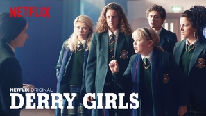 &quot;Derry Girls&quot; - British Movie Poster (thumbnail)