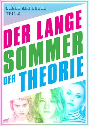 Der lange Sommer der Theorie - German Movie Poster (thumbnail)