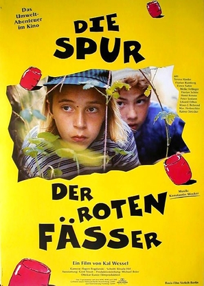 Die Spur der roten F&auml;sser - German Movie Poster (thumbnail)