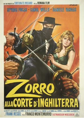Zorro&#039;s onoverwinnelijke kracht - Italian Movie Poster (thumbnail)