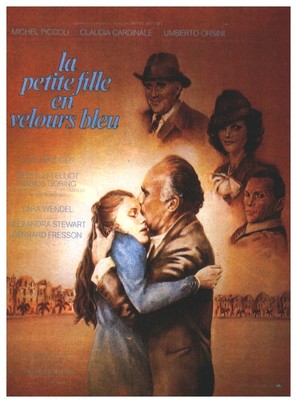 La petite fille en velours bleu - French Movie Poster (thumbnail)