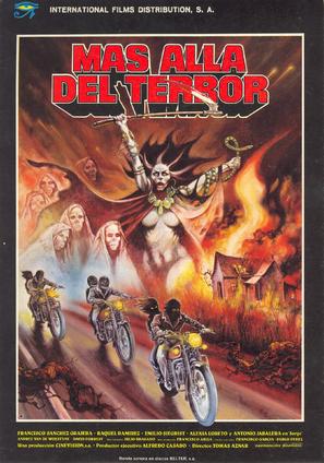 M&aacute;s all&aacute; del terror - Spanish Movie Poster (thumbnail)