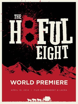 The Hateful Eight - Advance movie poster (thumbnail)