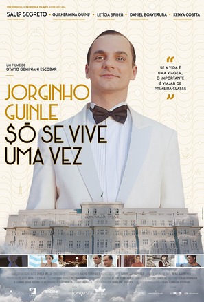 Jorginho Guinle: $&oacute; se Vive uma Vez - Brazilian Movie Poster (thumbnail)