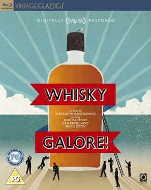 Whisky Galore! - British Blu-Ray movie cover (thumbnail)