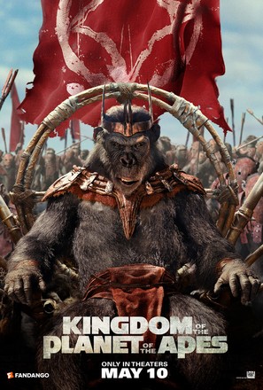 Kingdom of the Planet of the Apes - Movie Poster (thumbnail)