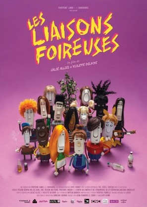 Les Liaisons Foireuses - Belgian Movie Poster (thumbnail)