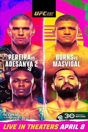 UFC 287: Pereira vs. Adesanya 2 - Movie Poster (thumbnail)