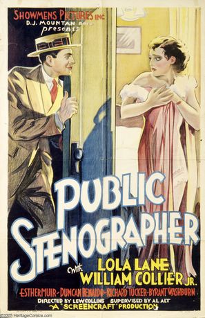 Public Stenographer - Movie Poster (thumbnail)