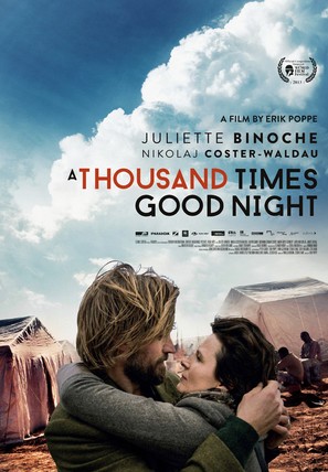 Tusen ganger god natt - British Movie Poster (thumbnail)