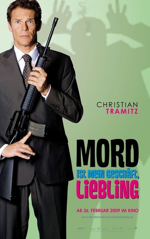 Mord ist mein Gesch&auml;ft, Liebling - German Movie Poster (thumbnail)
