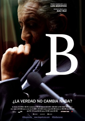 B, la pel&iacute;cula - Spanish Movie Poster (thumbnail)