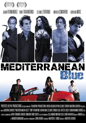 Mediterranean Blue Poster