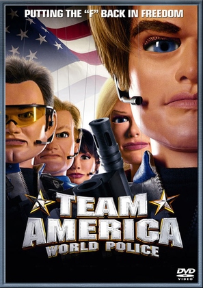 Team America: World Police - Danish DVD movie cover (thumbnail)