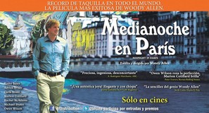 Midnight in Paris - Chilean Movie Poster (thumbnail)