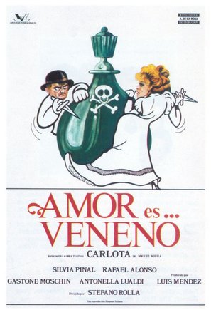Carlota: Amor es... veneno - Spanish Movie Poster (thumbnail)
