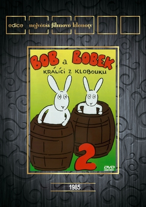 &quot;Bob a Bobek, kr&aacute;l&iacute;ci z klobouku&quot; - Czech DVD movie cover (thumbnail)