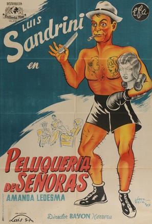 Peluquer&iacute;a de se&ntilde;oras - Spanish Movie Poster (thumbnail)