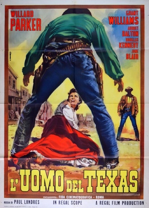 Lone Texan - Italian Movie Poster (thumbnail)