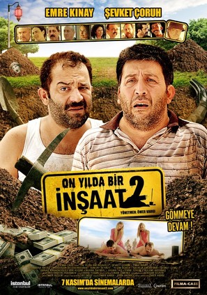 On Yilda Bir: Insaat 2 - Turkish Movie Poster (thumbnail)