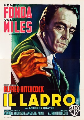 The Wrong Man - Italian Movie Poster (thumbnail)