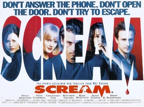 Scream - British Movie Poster (thumbnail)