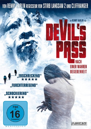 The Dyatlov Pass Incident - German DVD movie cover (thumbnail)