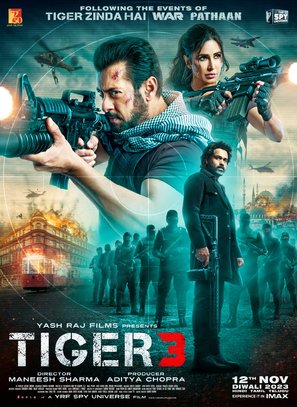 Tiger 3 - Indian Movie Poster (thumbnail)