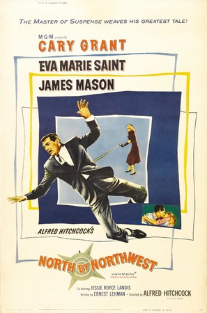 North by Northwest - Movie Poster (thumbnail)