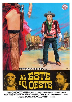Al este del oeste - Spanish Movie Poster (thumbnail)