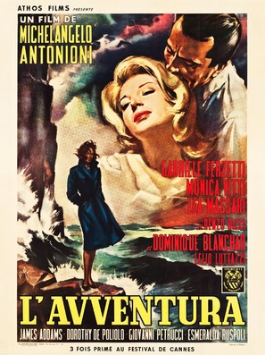 L&#039;avventura - French Movie Poster (thumbnail)