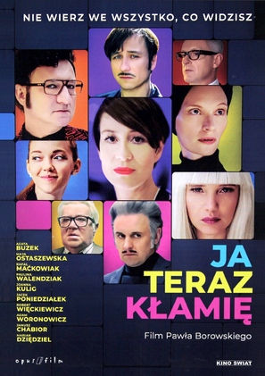Ja teraz klamie - Polish Movie Cover (thumbnail)