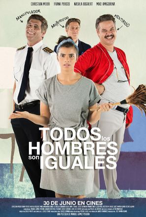 Todos los hombres son iguales - Puerto Rican Movie Poster (thumbnail)