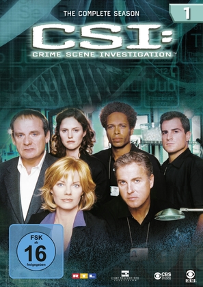 &quot;CSI: Crime Scene Investigation&quot; - German DVD movie cover (thumbnail)