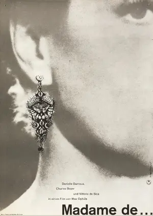 Madame de... Poster