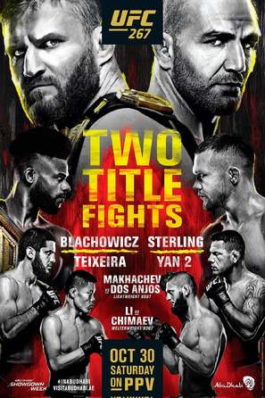 UFC 267: Blachowicz vs. Teixeira - Movie Poster (thumbnail)