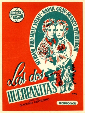 Due orfanelle, Le - Italian Movie Poster (thumbnail)