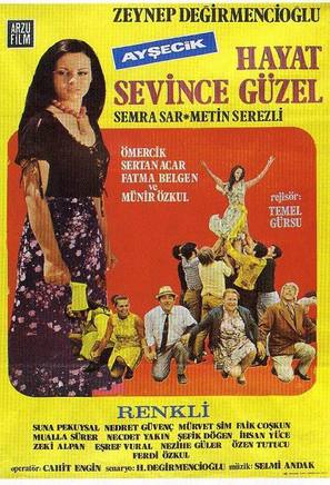 Hayat sevince g&uuml;zel - Turkish Movie Poster (thumbnail)