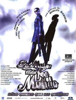 Mujer m&aacute;s fea del mundo, La - Spanish Movie Poster (thumbnail)