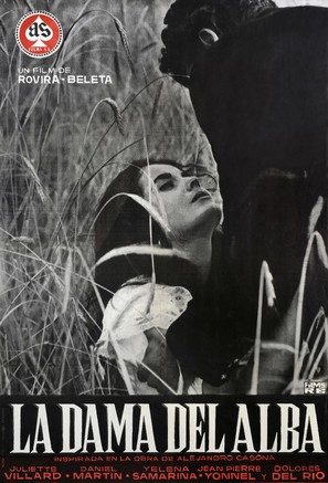 La dama del alba - Spanish Movie Poster (thumbnail)