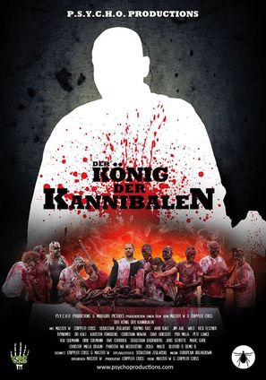 Der K&ouml;nig der Kannibalen - German Movie Poster (thumbnail)