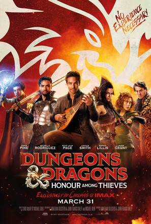 Dungeons &amp; Dragons: Honor Among Thieves - British Movie Poster (thumbnail)