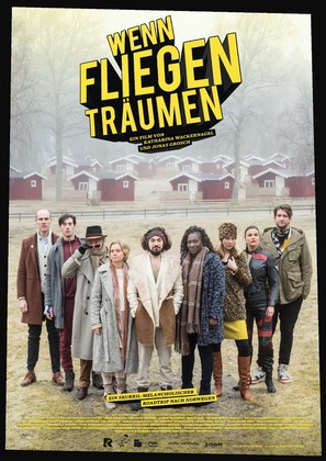 Wenn Fliegen tr&auml;umen - German Movie Poster (thumbnail)