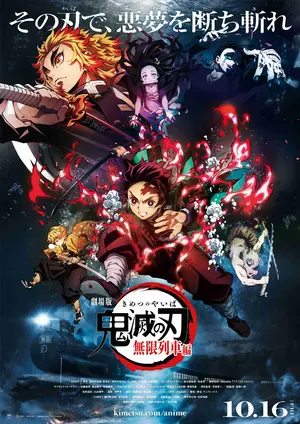 Gekijô-ban Kimetsu no Yaiba Mugen Ressha-hen Poster