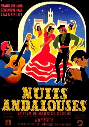 Nuits andalouses - French Movie Poster (thumbnail)