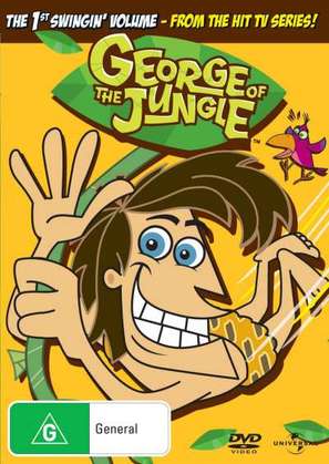 &quot;George of the Jungle&quot; - Australian DVD movie cover (thumbnail)